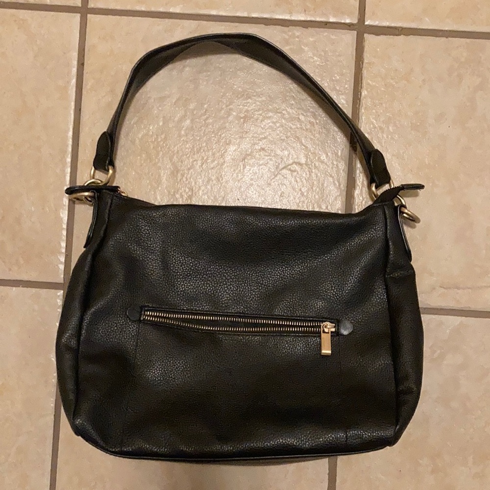 Black handbag